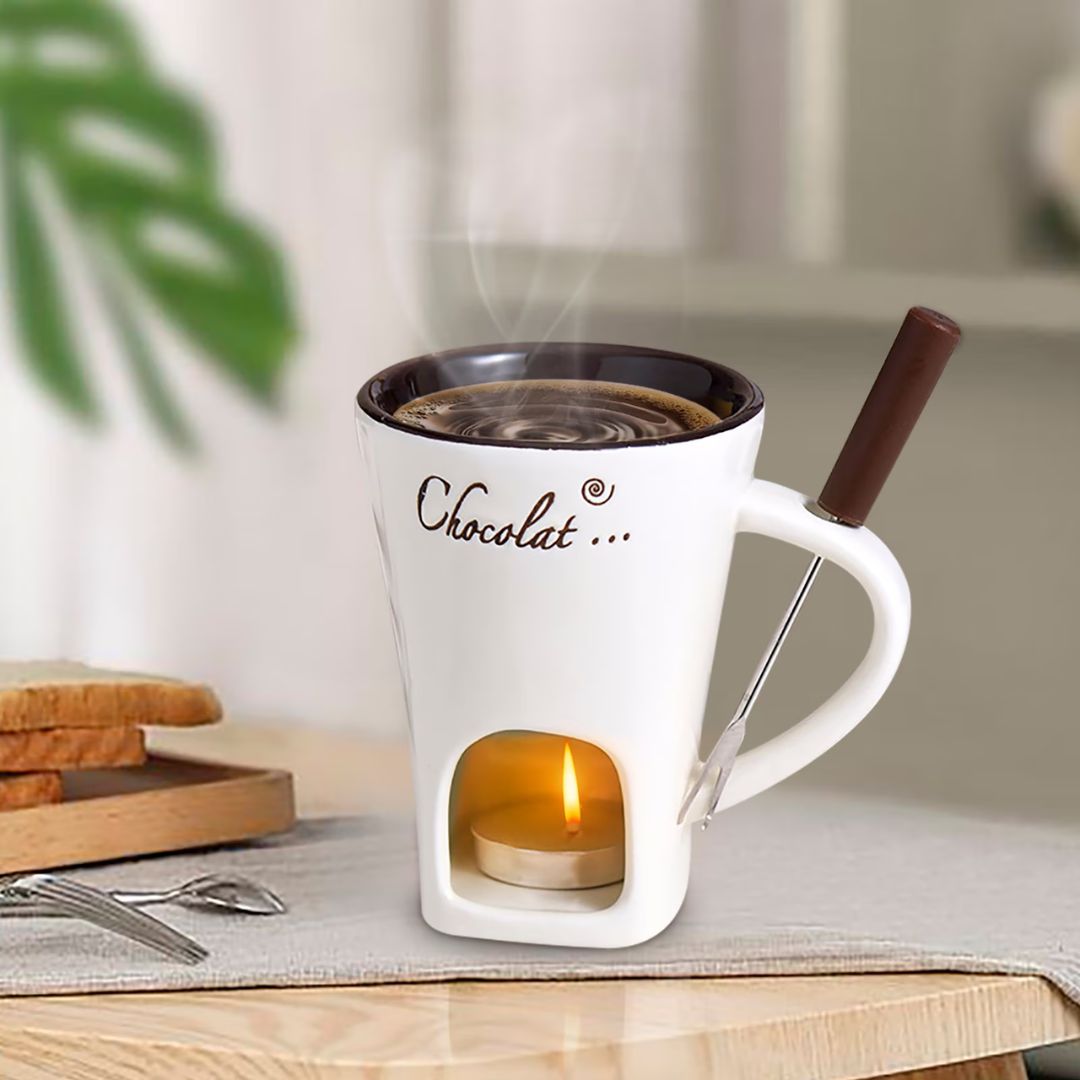 ChocoGlow - Gemütliche Schokoladen-Fondue-Tasse