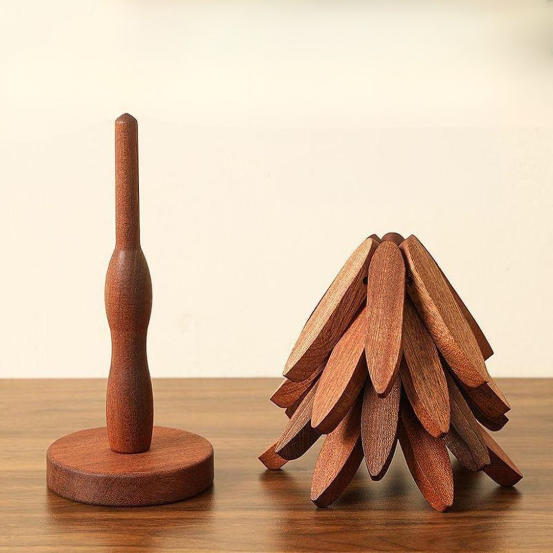 Weihnachtlichtes Untersetzer Set