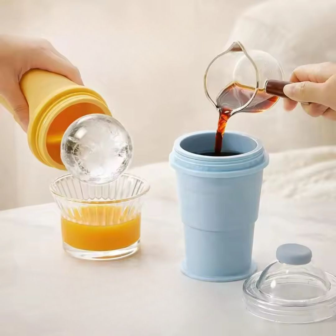 FrostCup - 2in1 Eiswürfel Becher