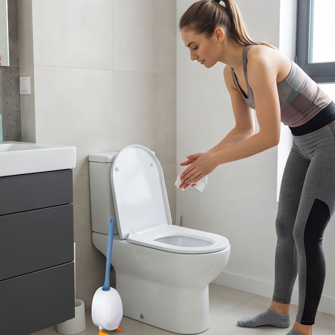 EntenBürste - Gebogene WC-Reinigungsbürste