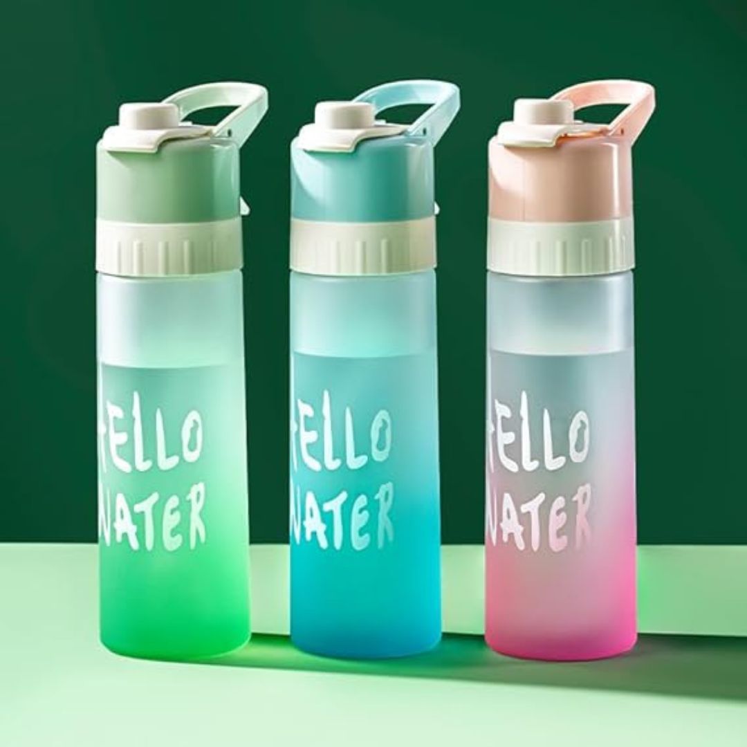 BottleBreeze - Trinkflasche mit Sprühfunktion
