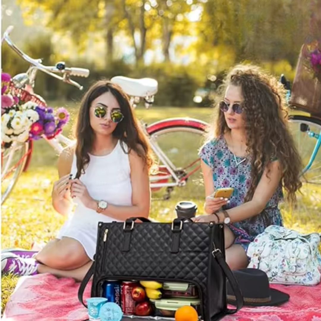 ProviantTasche - Handtasche mit isoliertem Lunchfach
