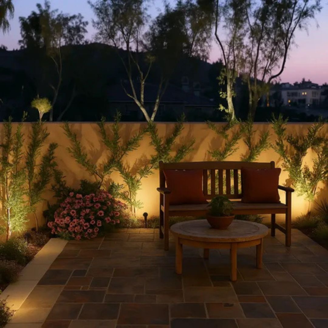Garten Spotlights mit Solarfunktion