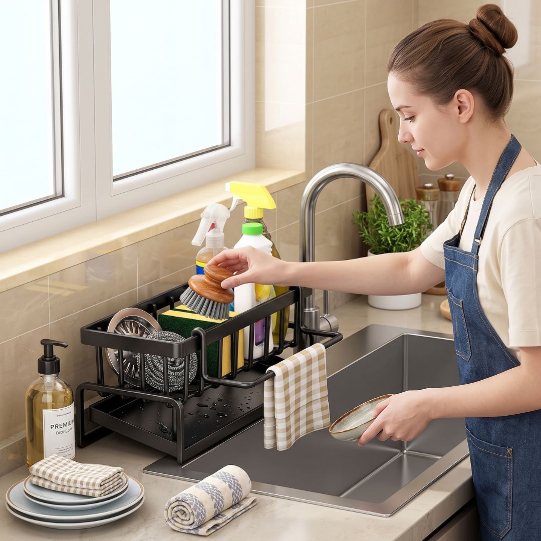 SpülStation - Multifunktionaler Spülbecken-Organizer