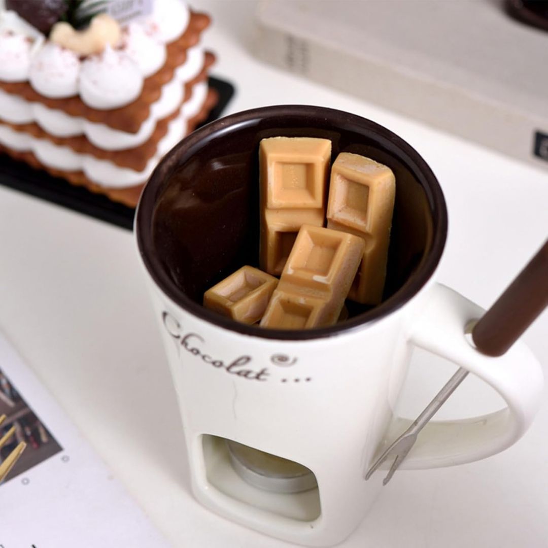 ChocoGlow - Gemütliche Schokoladen-Fondue-Tasse