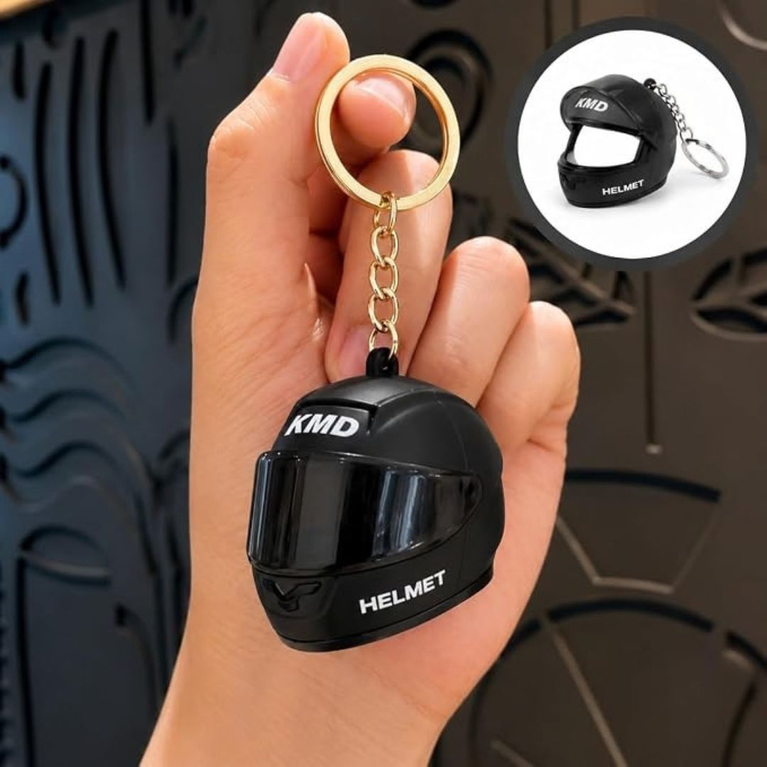 HelmLicht - Mini-LED-Helm-Schlüsselanhänger