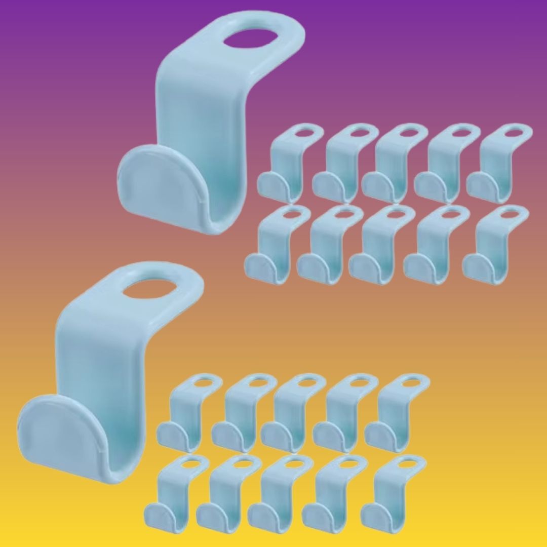 Magisches Kleiderbügel-Verbindungshaken 10er Set