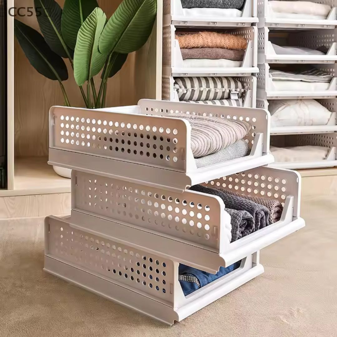 Stapelbarer Kleiderschrank-Organizer