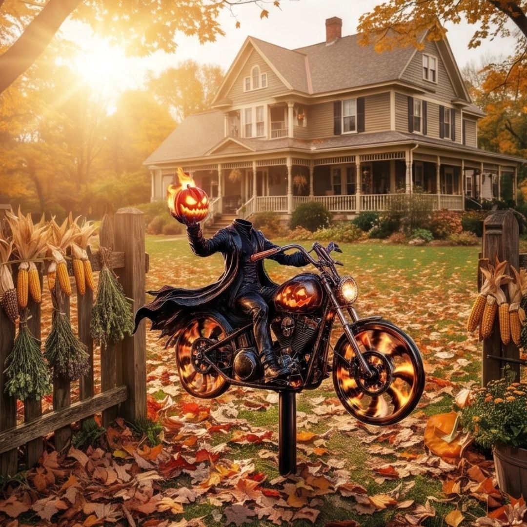 GruselReiter - Halloween-Gartendeko