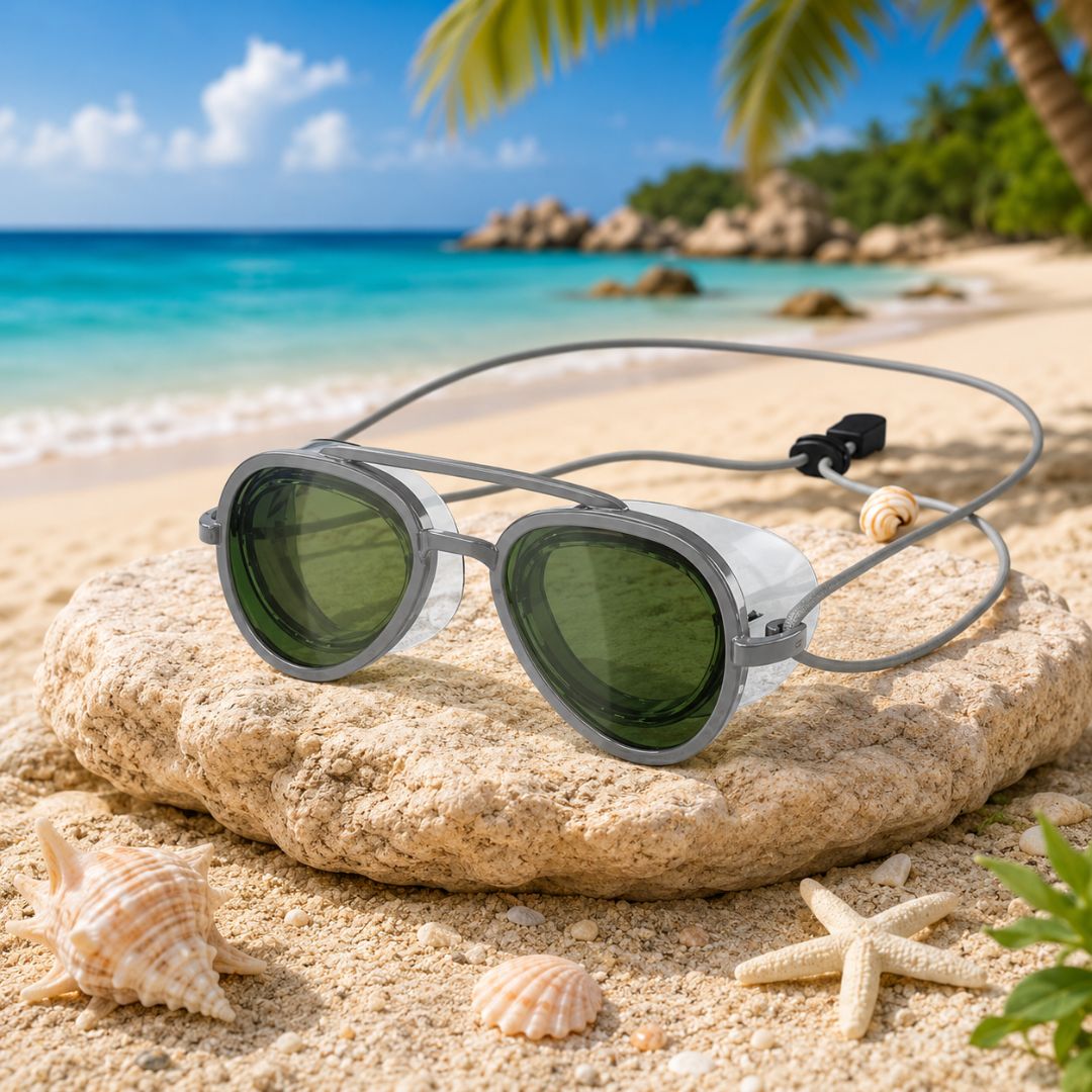 AquaShade - Die Sonnen-Schwimm-Brille