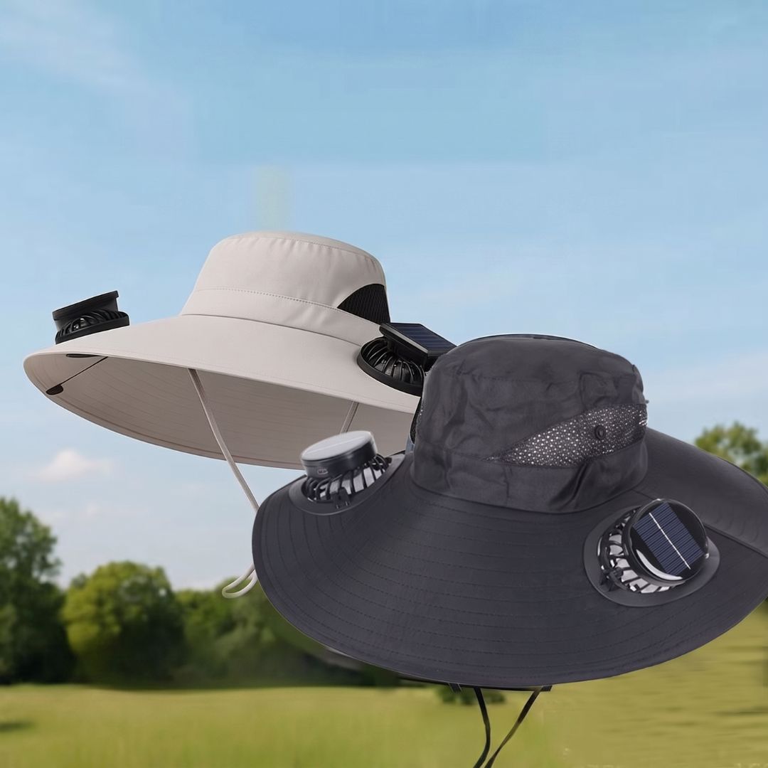 Solar-Sommerhut mit Ventilator