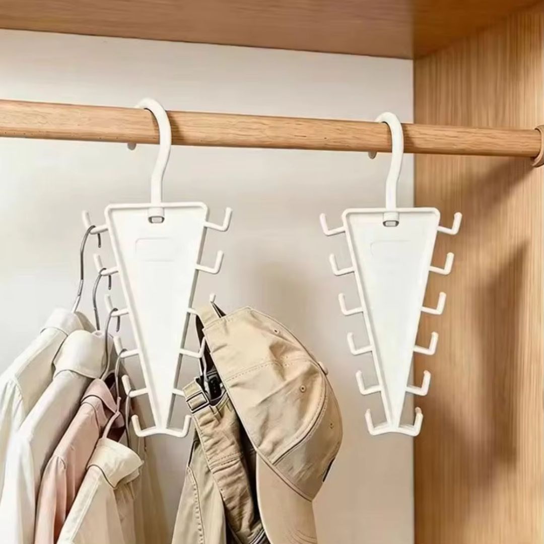 HakenPlus - Platzsparender 12-Haken-Organizer