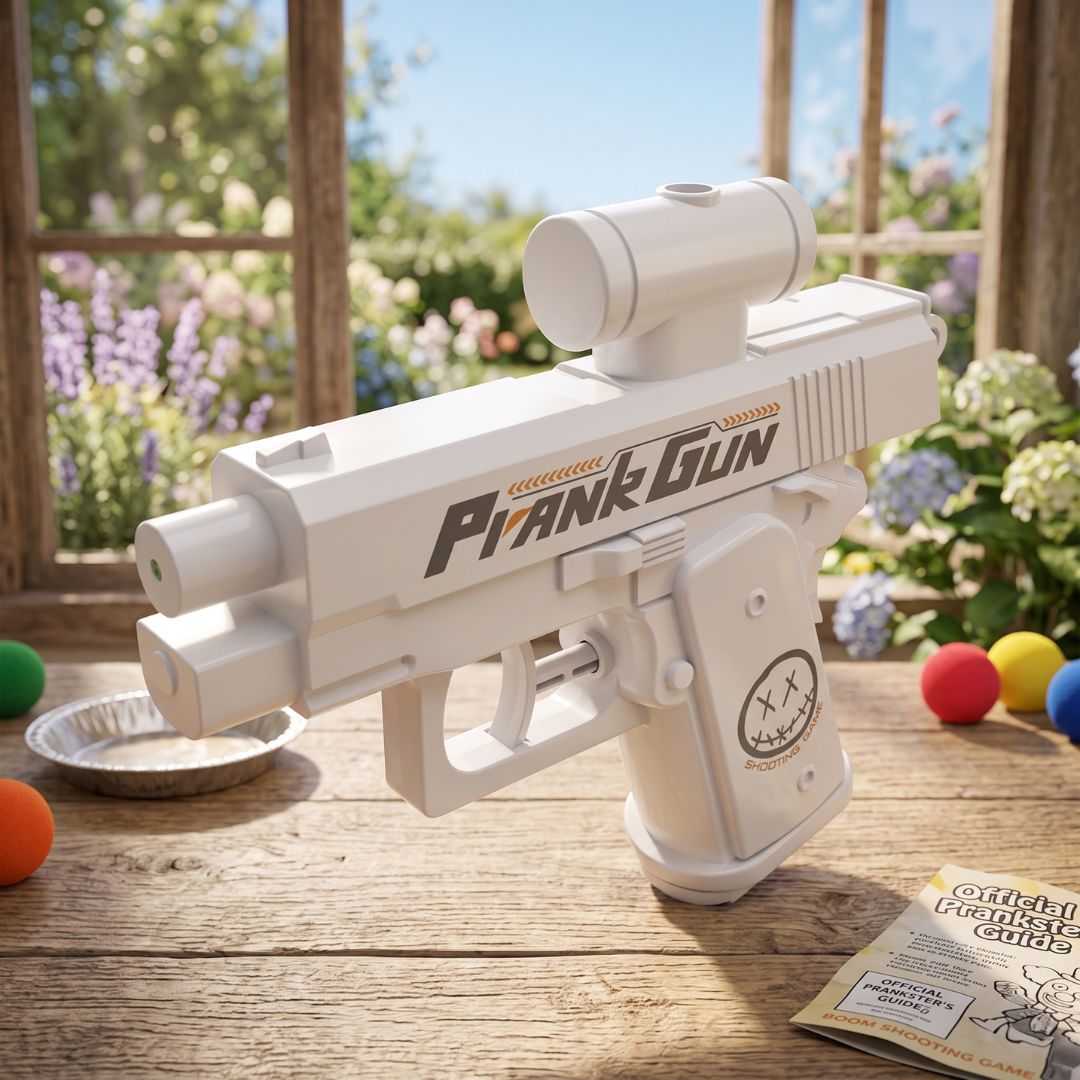 PrankGun - Wasserspritzpistole mit Überraschungseffekt