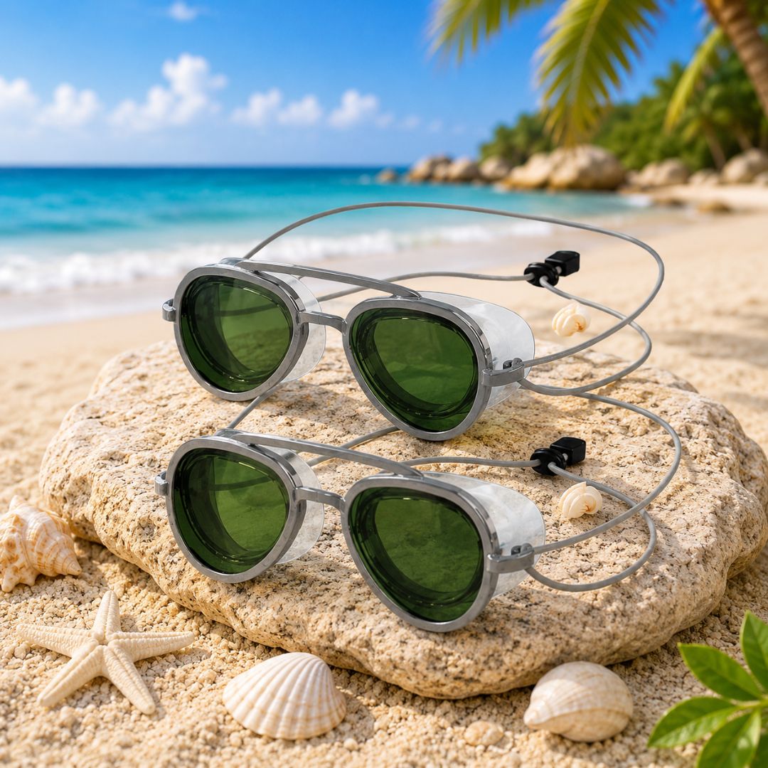 AquaShade - Die Sonnen-Schwimm-Brille