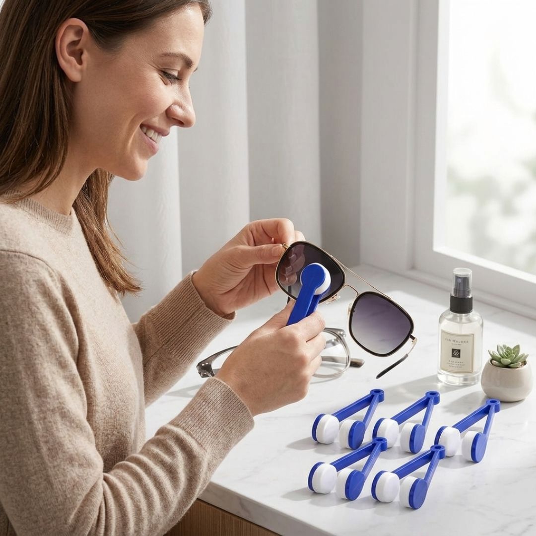 ClearClip - Doppelseitiger Brillenreiniger