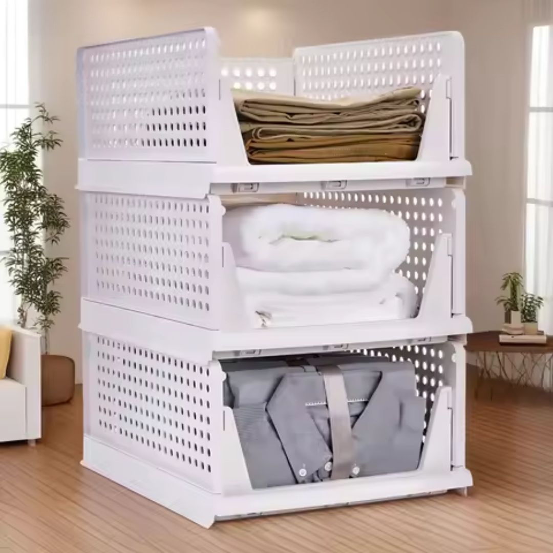 Stapelbarer Kleiderschrank-Organizer