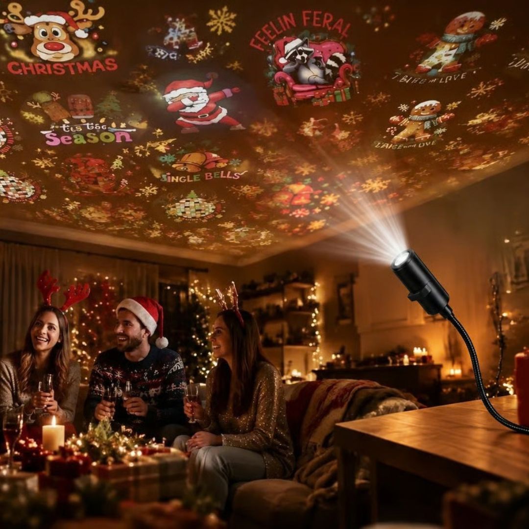 Merry Beam - HD-Weihnachtsprojektor