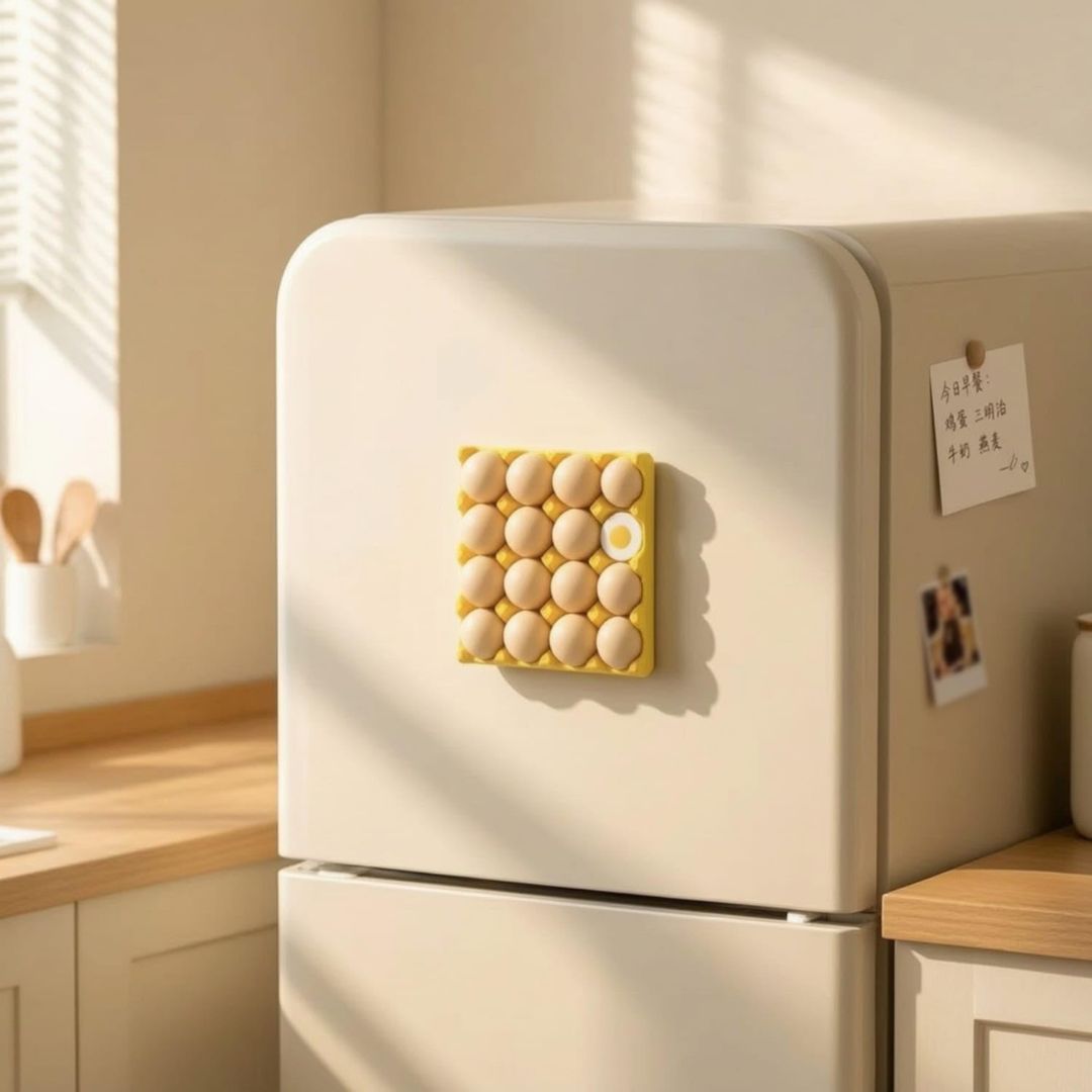EggNote - Lustiger Magnet-Notizhalter