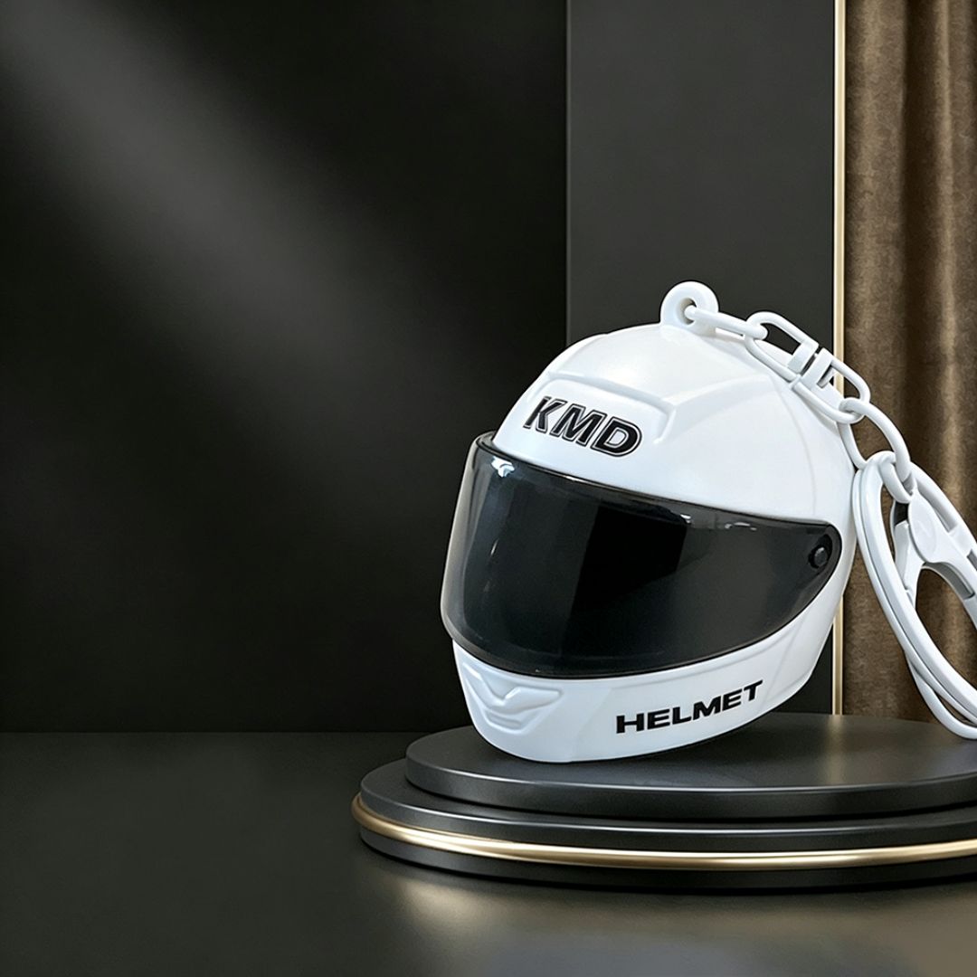 HelmLicht - Mini-LED-Helm-Schlüsselanhänger