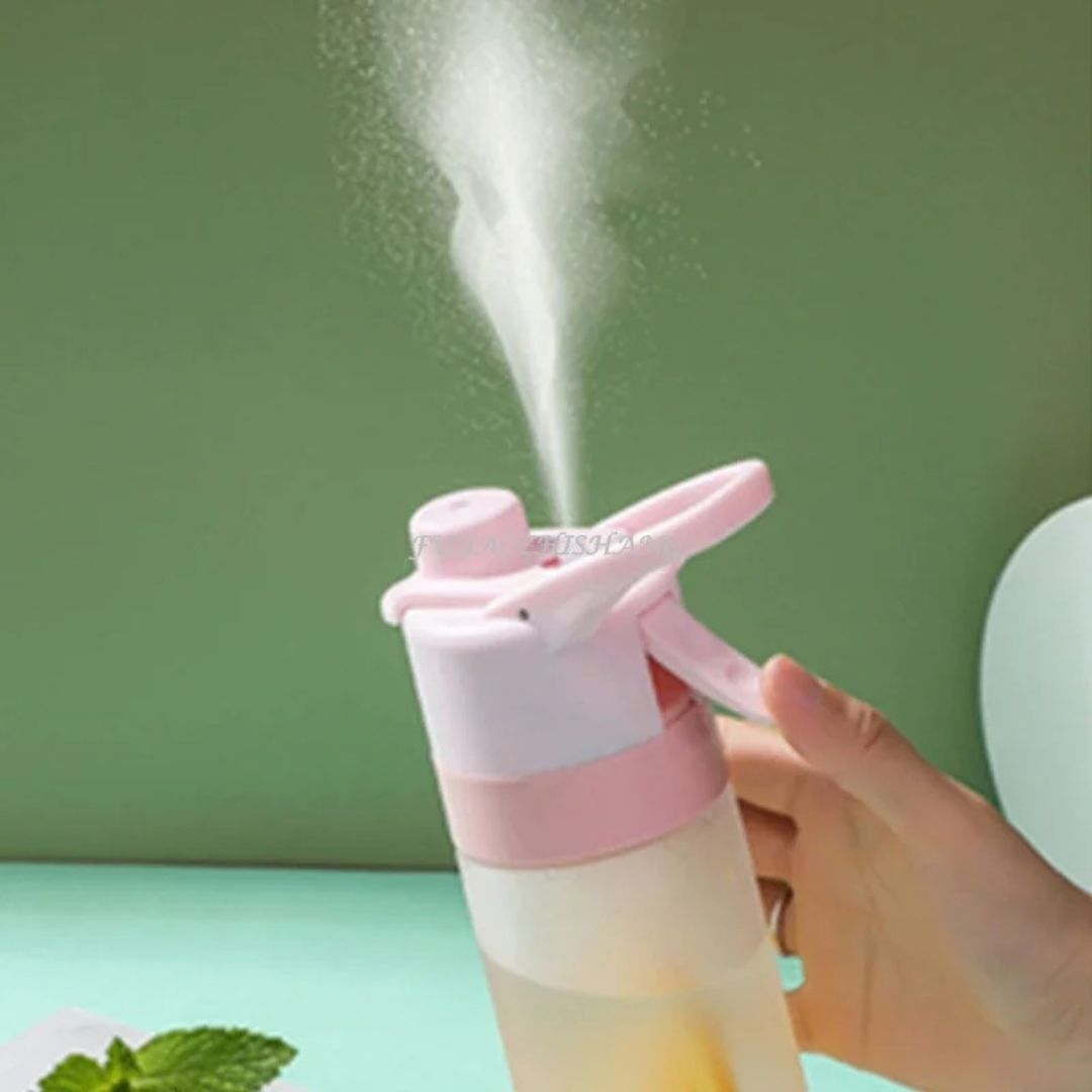 BottleBreeze - Trinkflasche mit Sprühfunktion