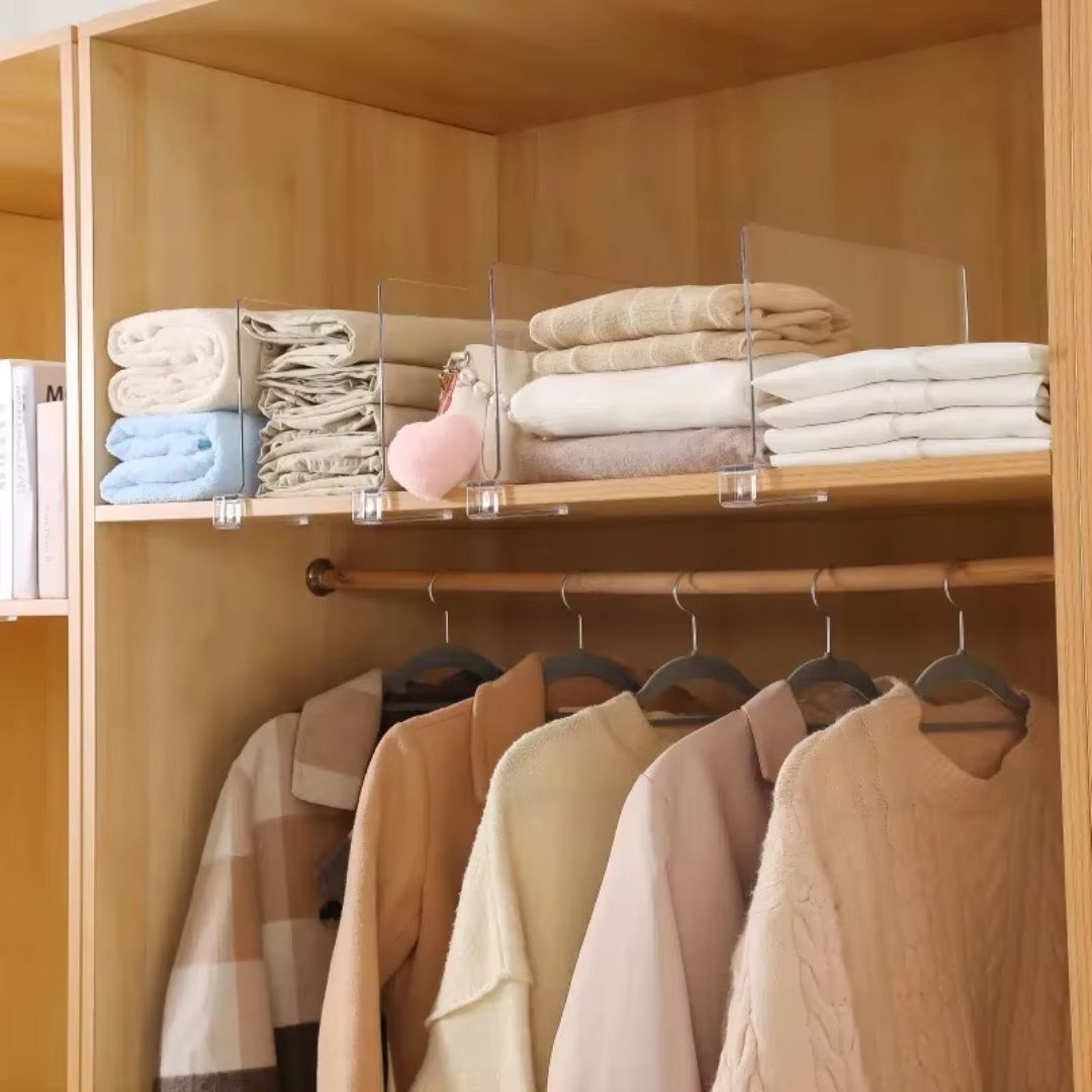 PlatzMeister - Transparente Acryl-Regaltrenner
