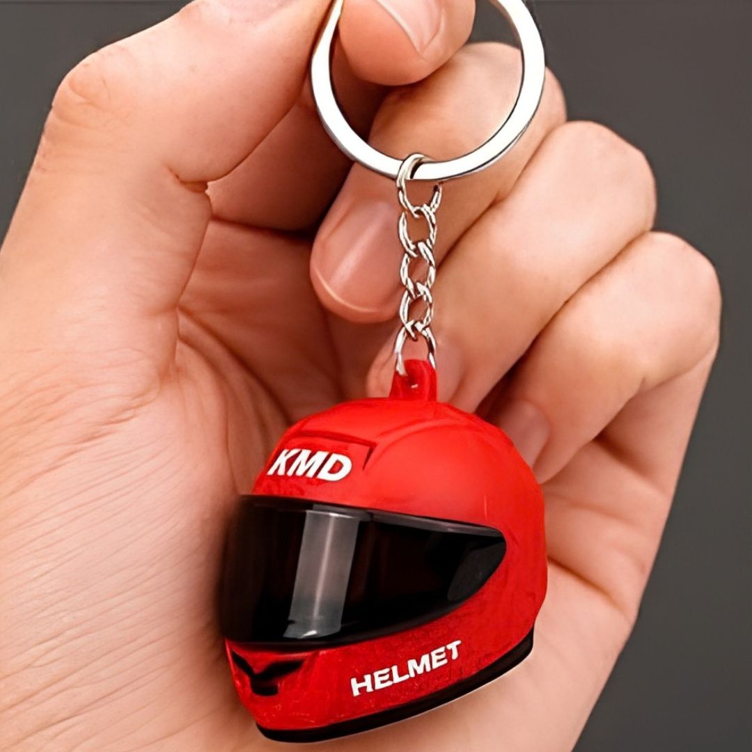 HelmLicht - Mini-LED-Helm-Schlüsselanhänger