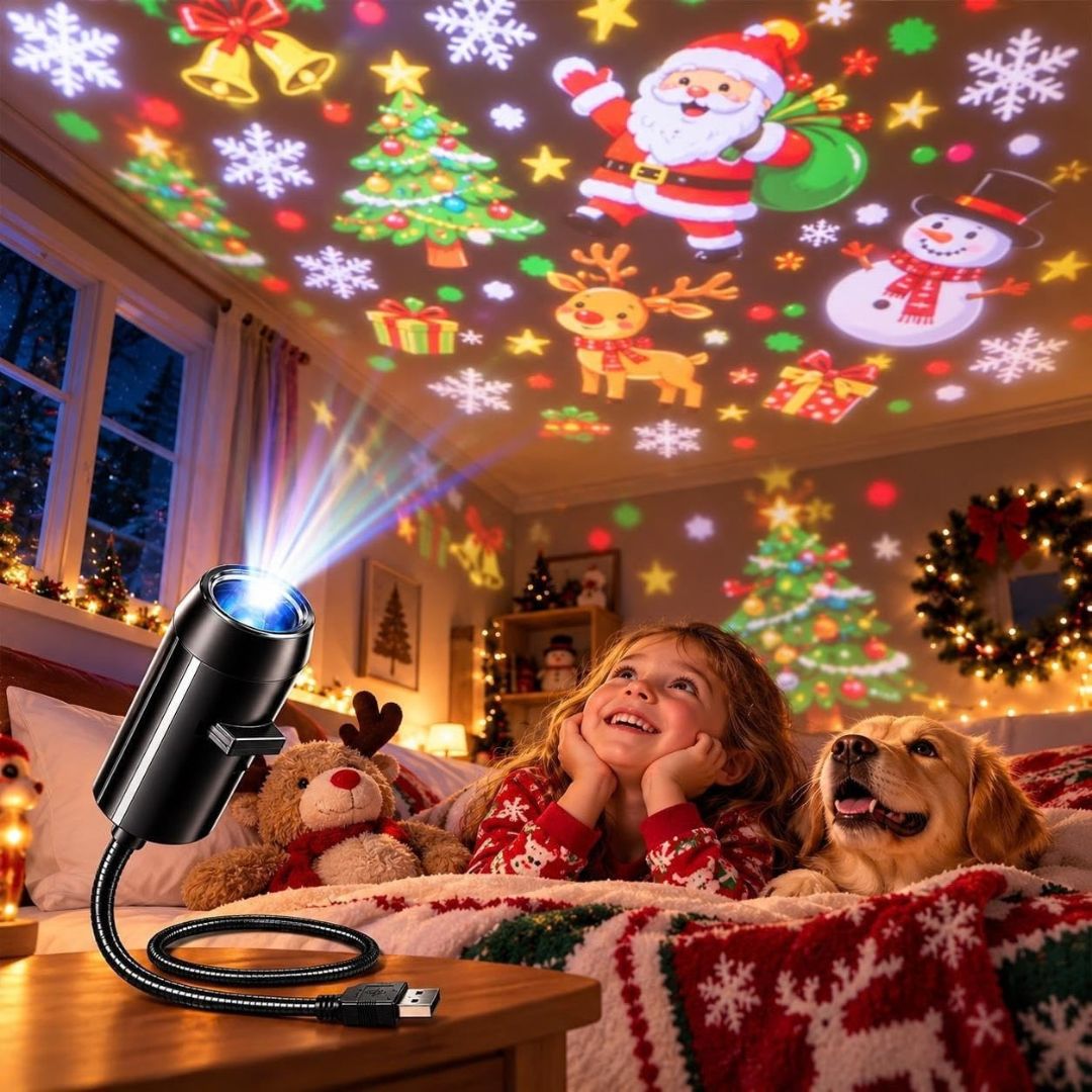 Merry Beam - HD-Weihnachtsprojektor