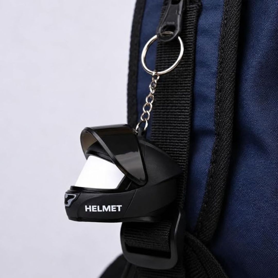 HelmLicht - Mini-LED-Helm-Schlüsselanhänger