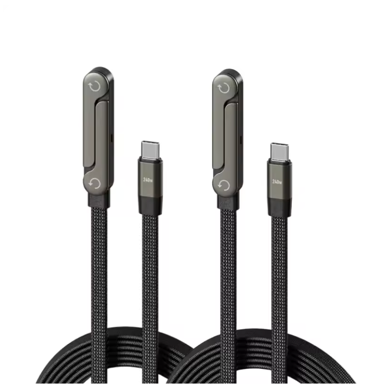 FlexCharge – USB-C Schnellladekabel inkl. Telefonständer