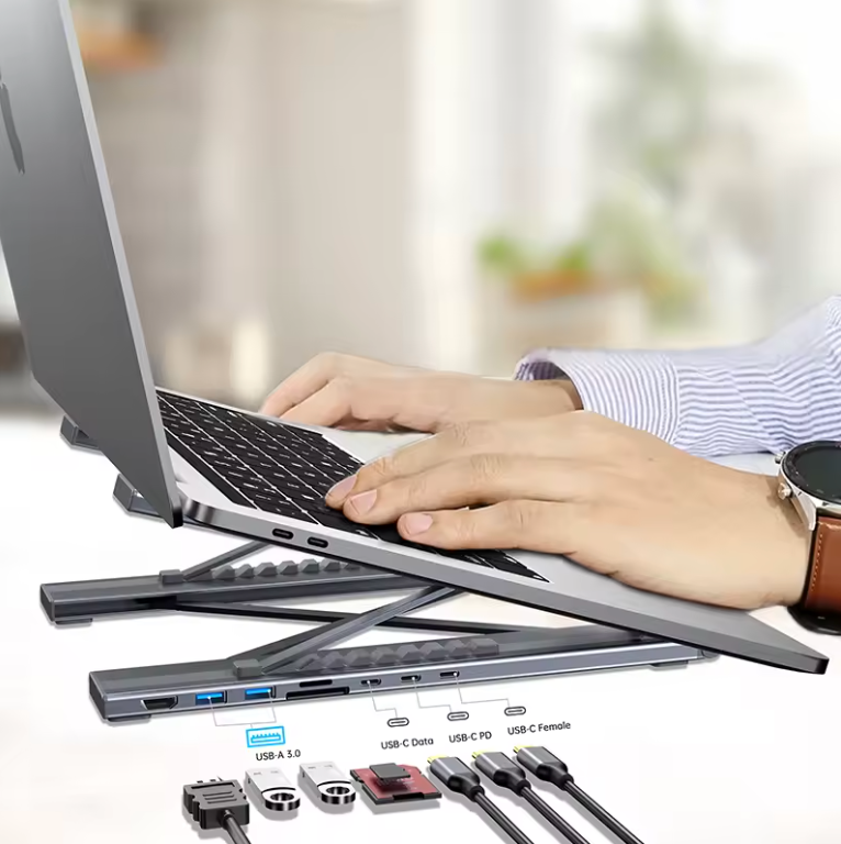 FlexDock - Universelle Laptop Docking Station
