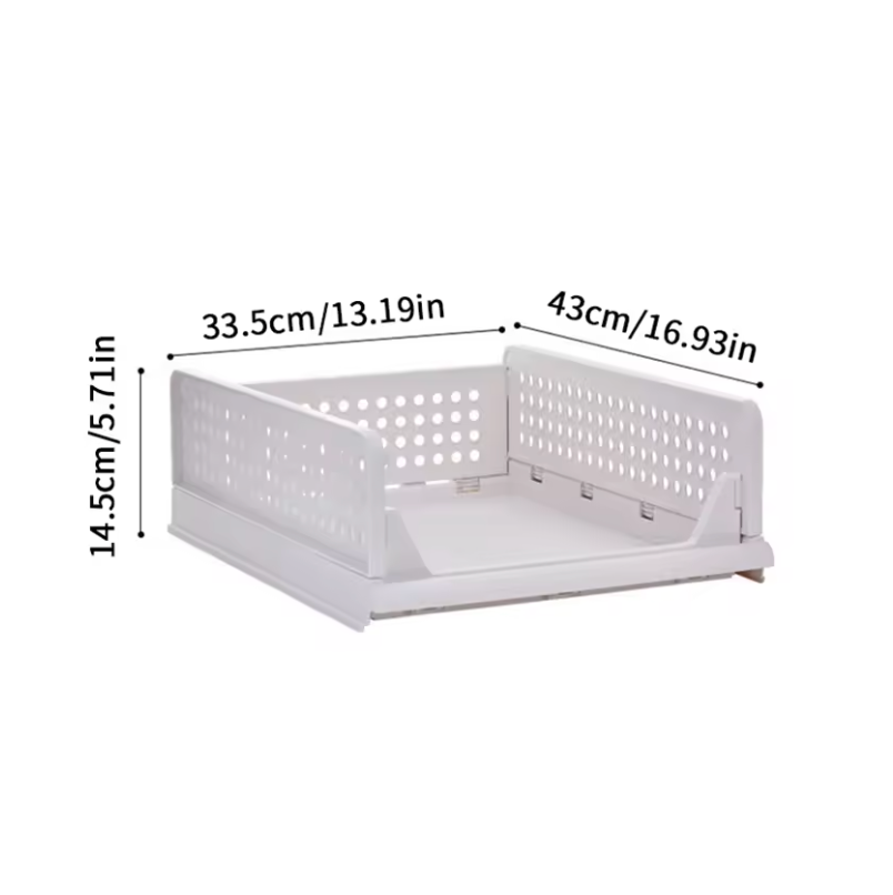 Stapelbarer Kleiderschrank-Organizer