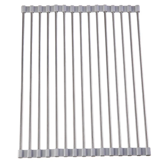 Aufrollbares Trocken Gestell für das Spühlbecken