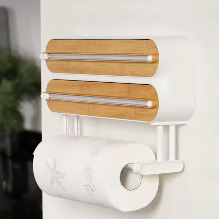 FolienStation - 3-in-1 Küchenrollen- & Folienspender