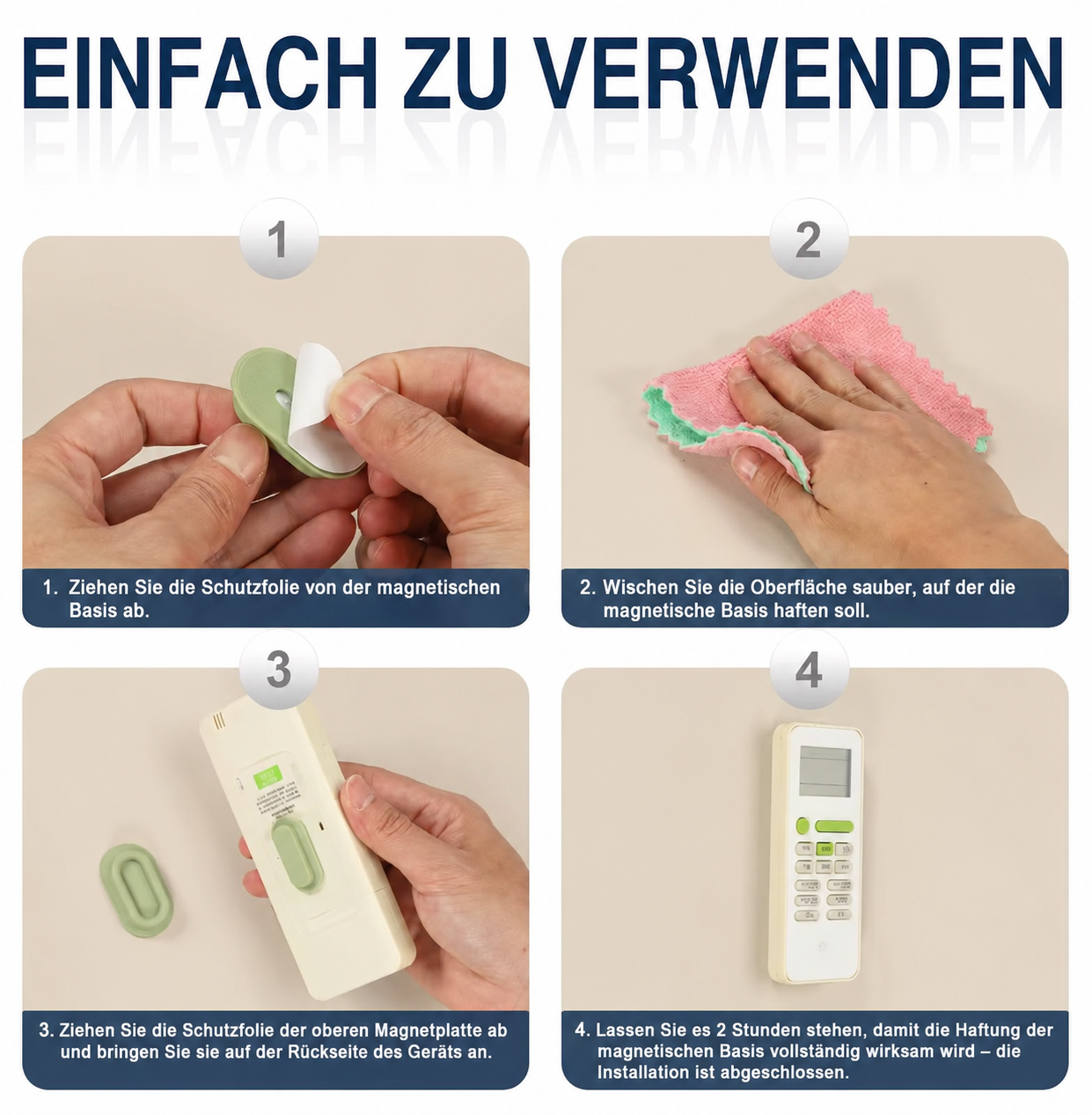 RemoteDock - Universelle Magnetische Halterung