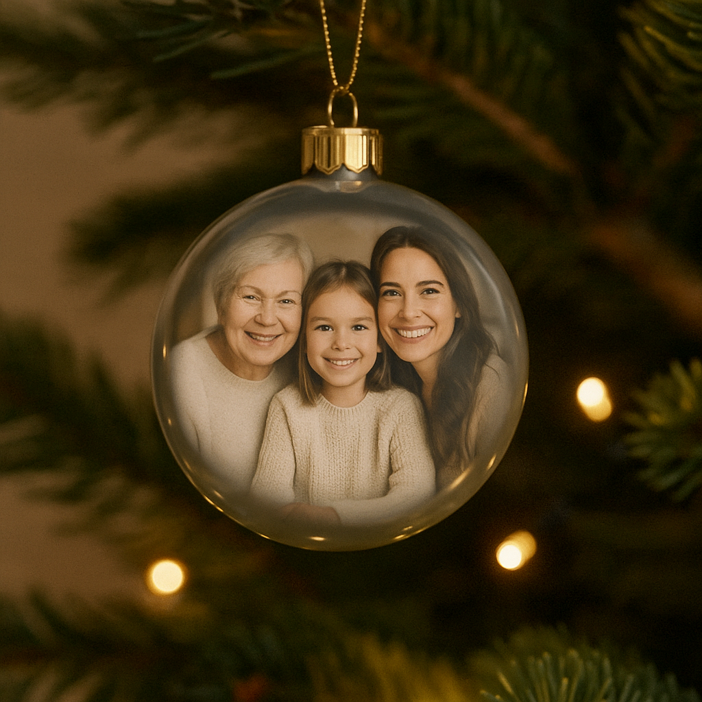 WeihnachtsZauber - Deine Fotos & Videos in deiner Weihnachtskugel