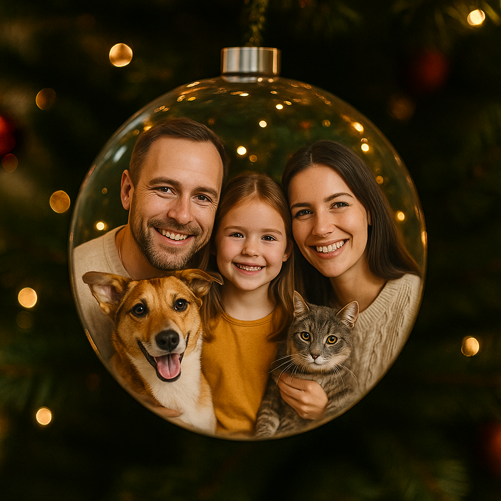 WeihnachtsZauber - Deine Fotos & Videos in deiner Weihnachtskugel