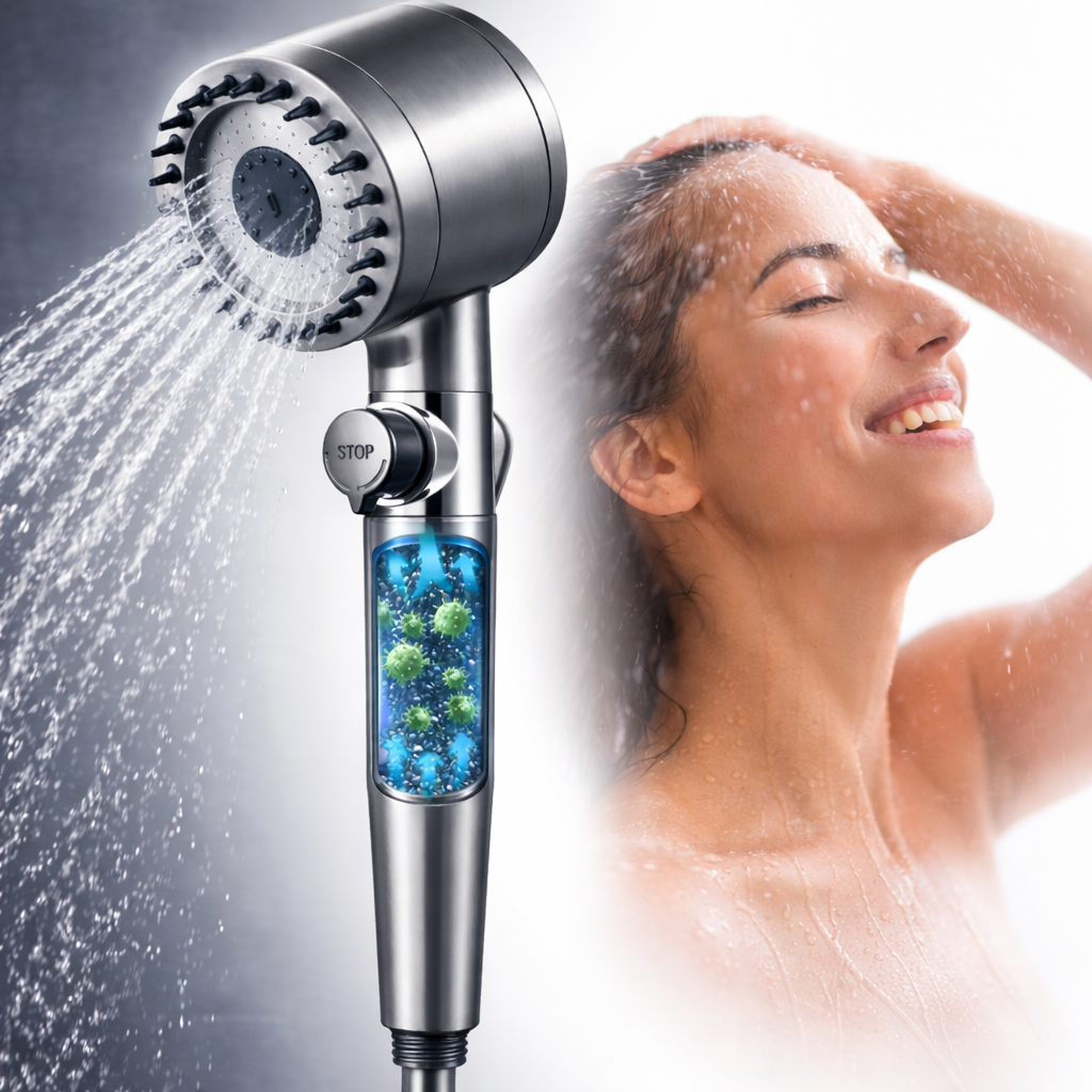 Massage Duschkopf mit Wasserfilter