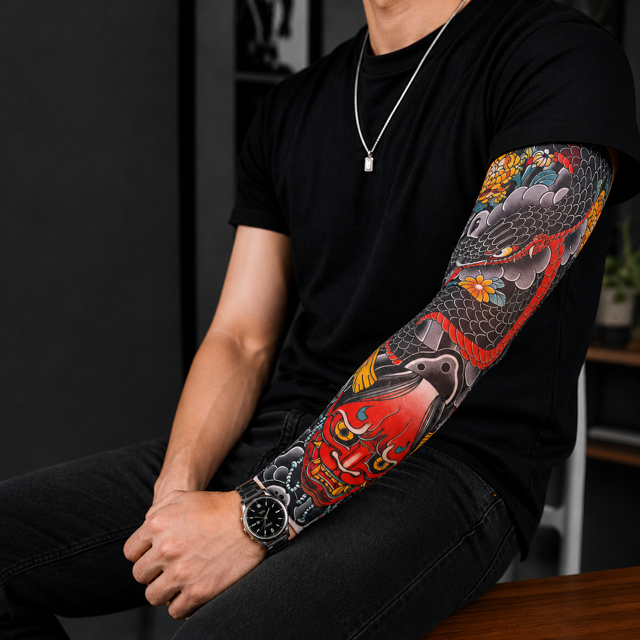 InkSleeve - Tattoo Strumpf für den Arm