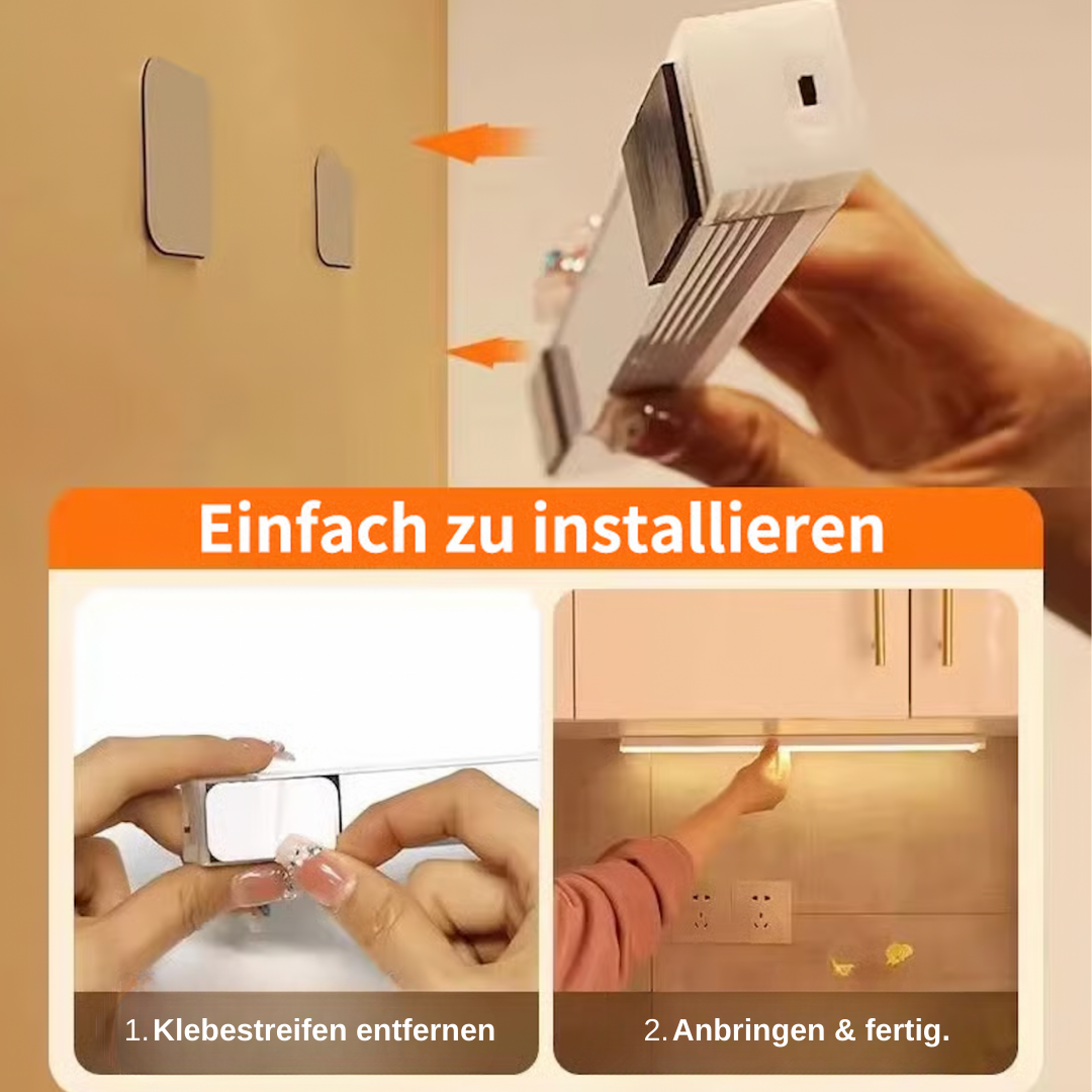 AutoGlow - Bewegungsmelder Licht ohne Bohren
