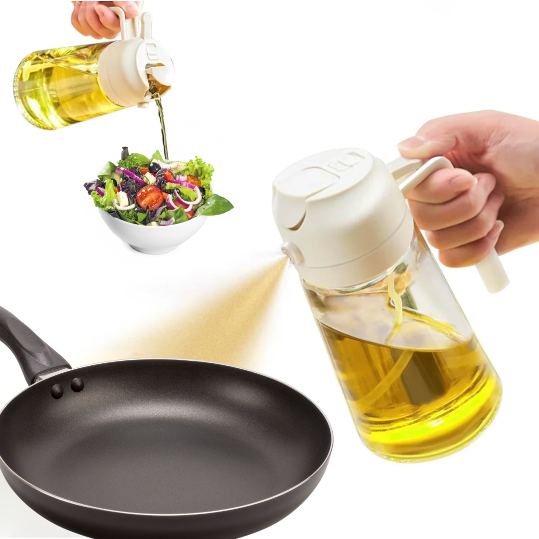 2-in-1 Ölsprühflasche