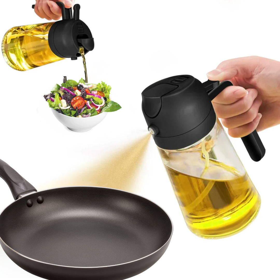 2-in-1 Ölsprühflasche