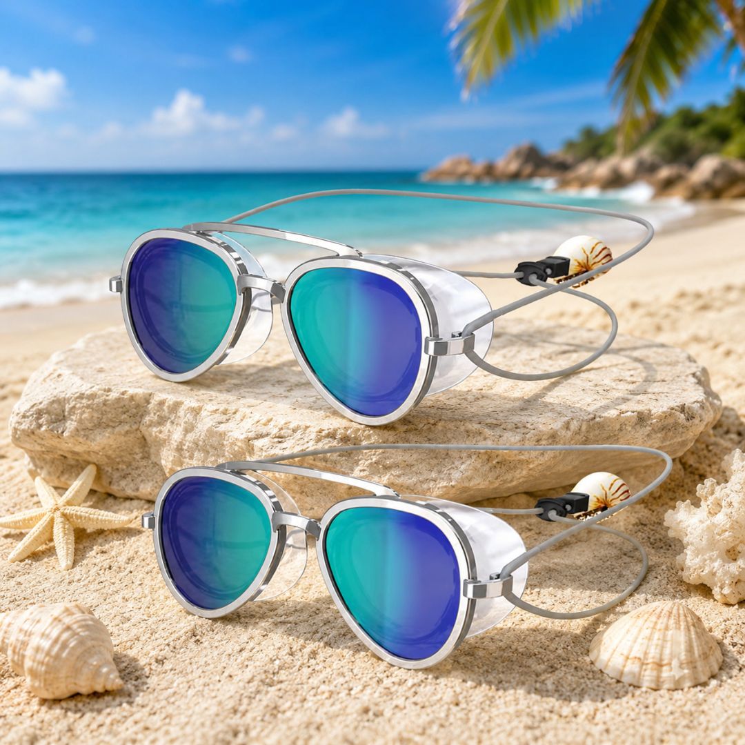 AquaShade - Die Sonnen-Schwimm-Brille