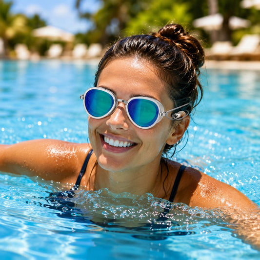AquaShade - Die Sonnen-Schwimm-Brille