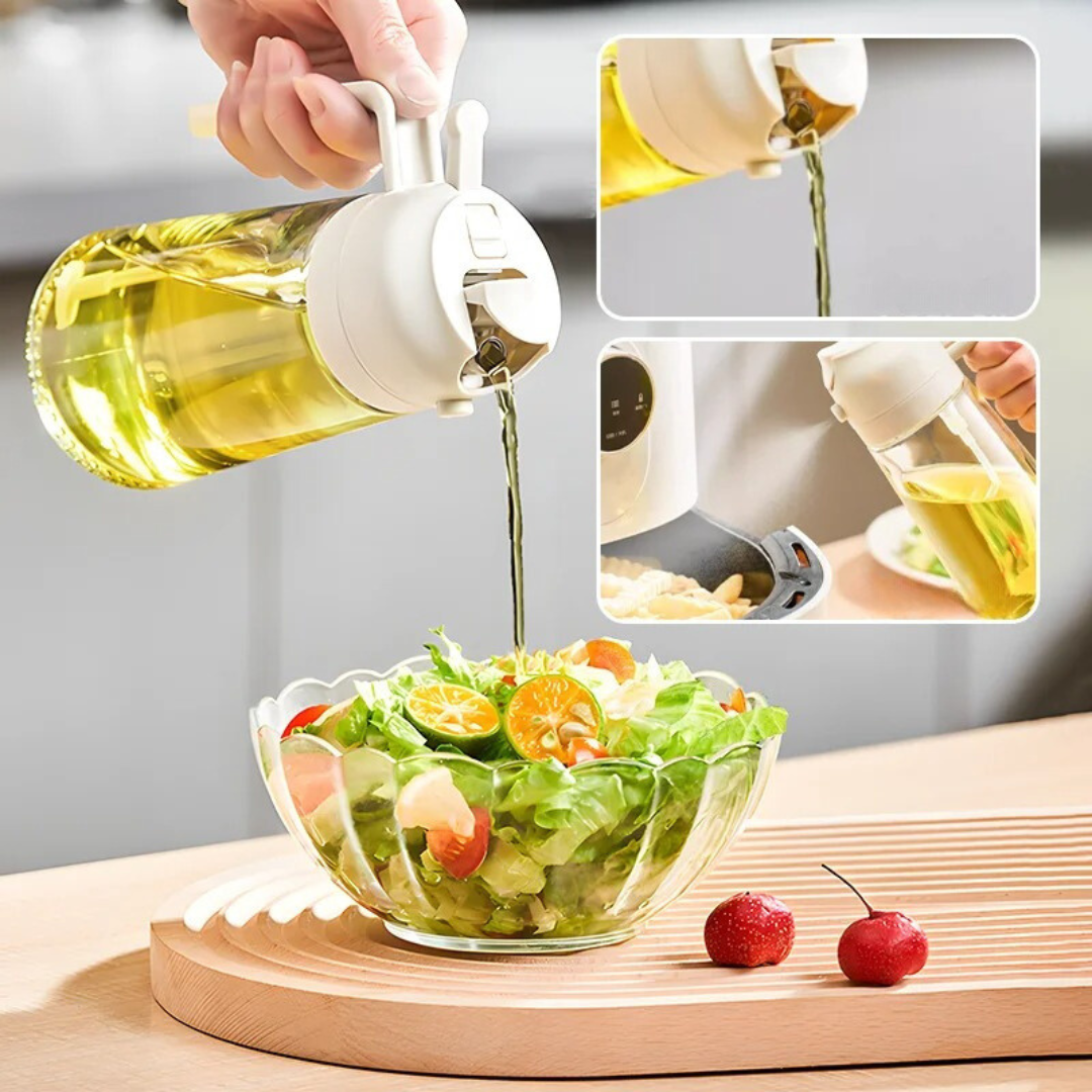 2-in-1 Ölsprühflasche